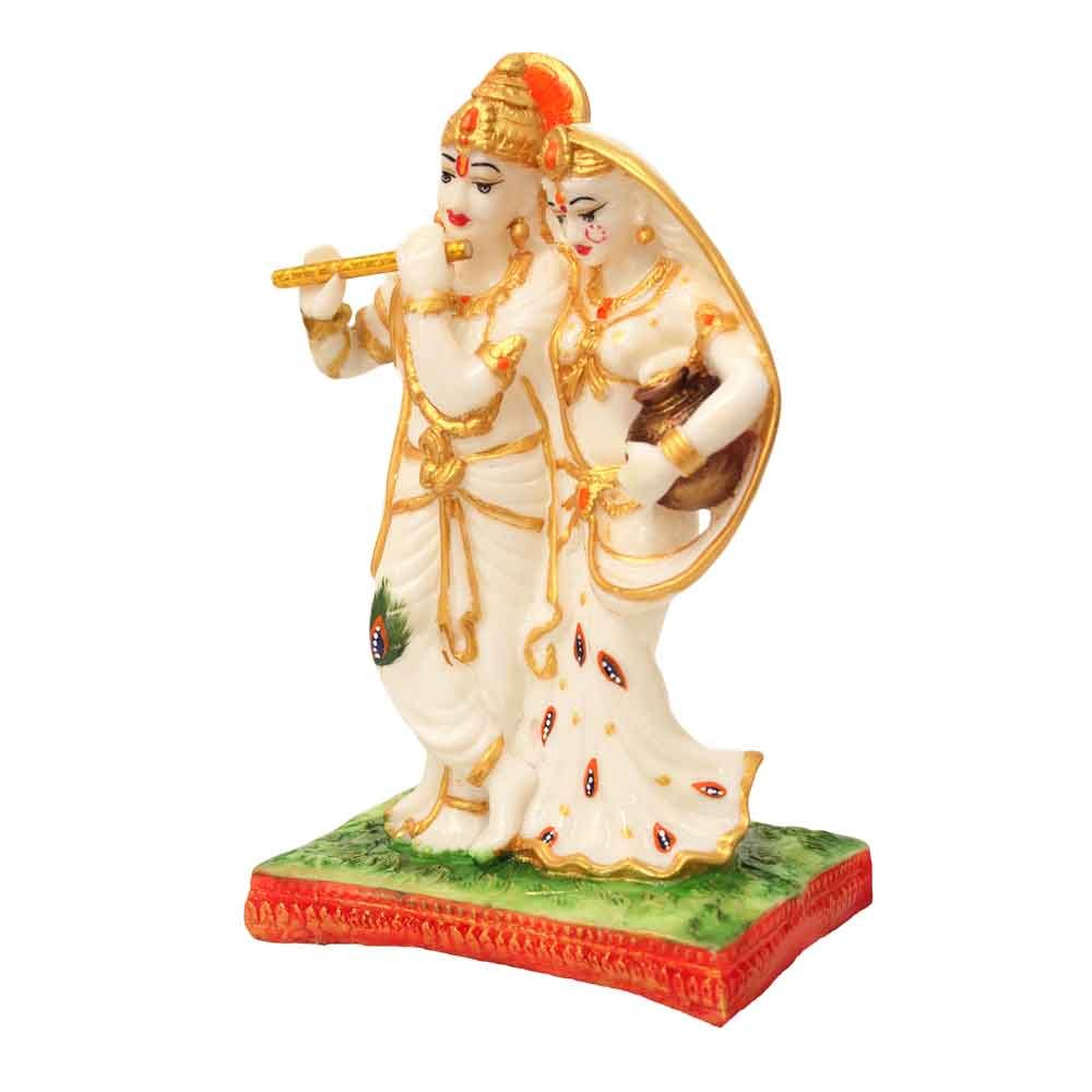 Lord Radha Krishna Statue Idol 11 Inch ( 28 cm )