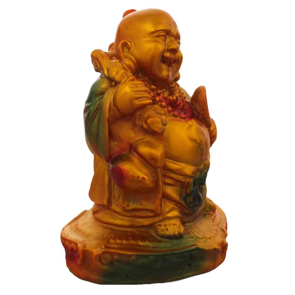 Feng Shui Laughing Buddha Vastu Sculpture 5 Inch ( 13 cm )