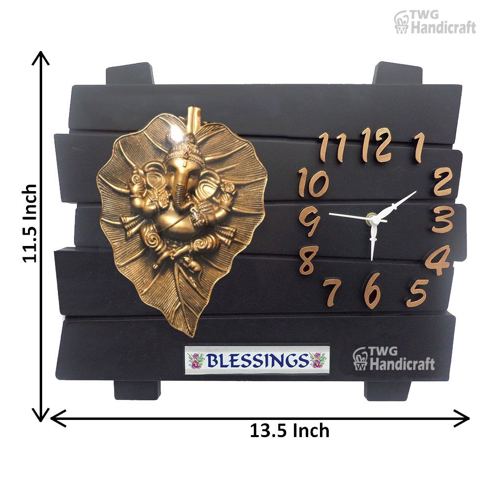 Wall Clock Wholesale Supplier in India Ganesha Wall Clock wholsale Rat