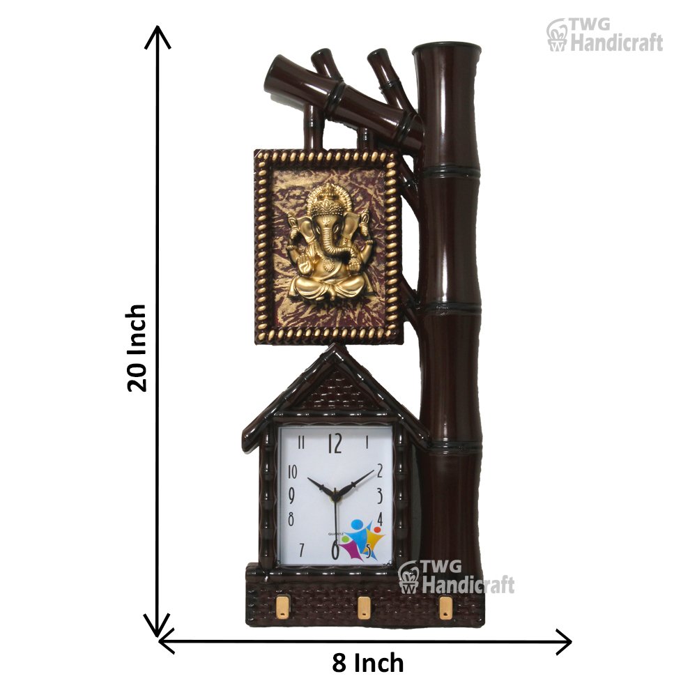 Wall Clock Wholesalers in Delhi Ganesha Wall Clock wholsale Rate