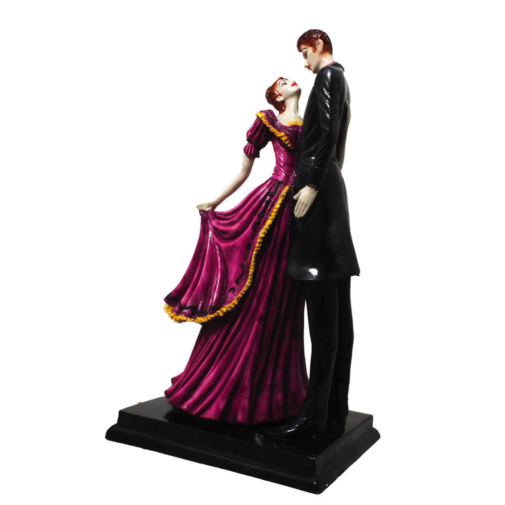 Romantic Couple Figurine 14 Inch