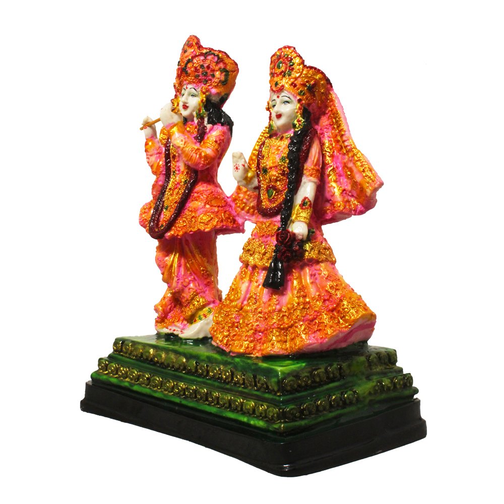 Iskcon Radha Krishna Murti 10 Inch ( 25.5 cm )