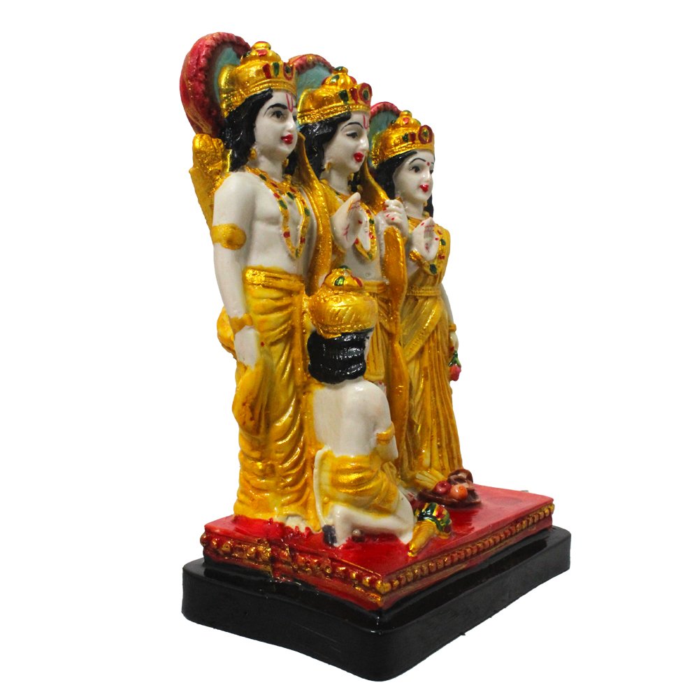 Bhagwan Shri Ram Darbar Murti 8.5 Inch ( 22 cm )