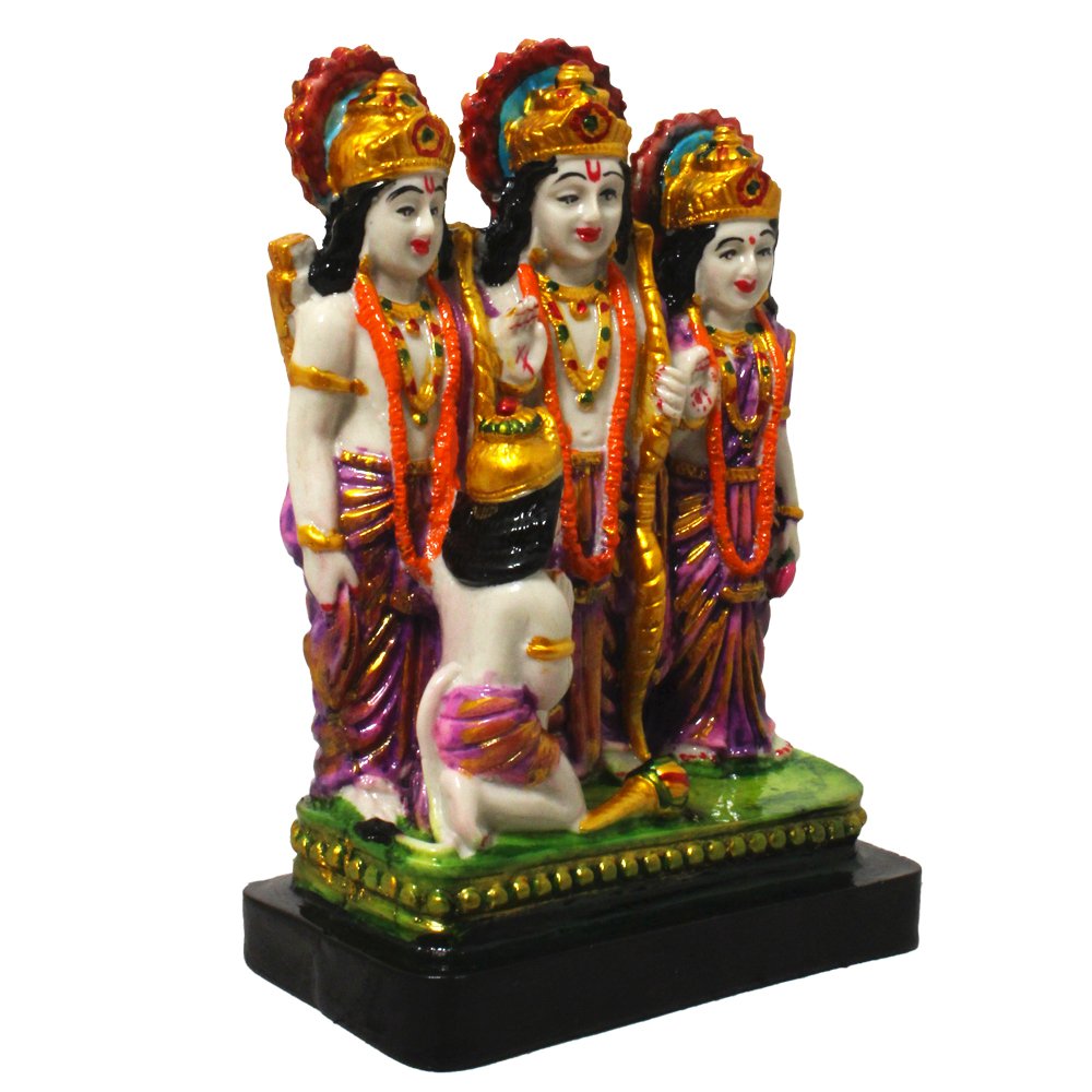 Ram Darbar Murti Decorative Idol 7 Inch ( 18 cm )