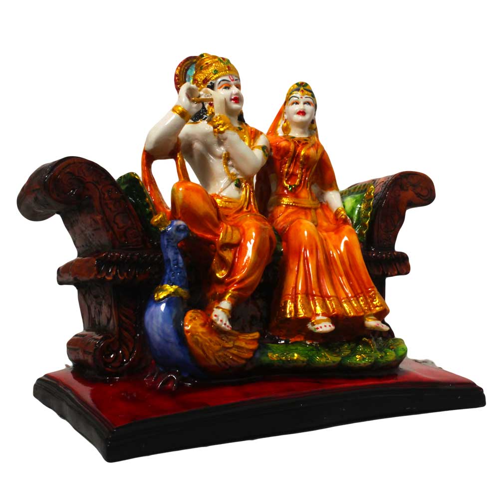 Radha Krishna Religious Gift Idol 8.5 Inch