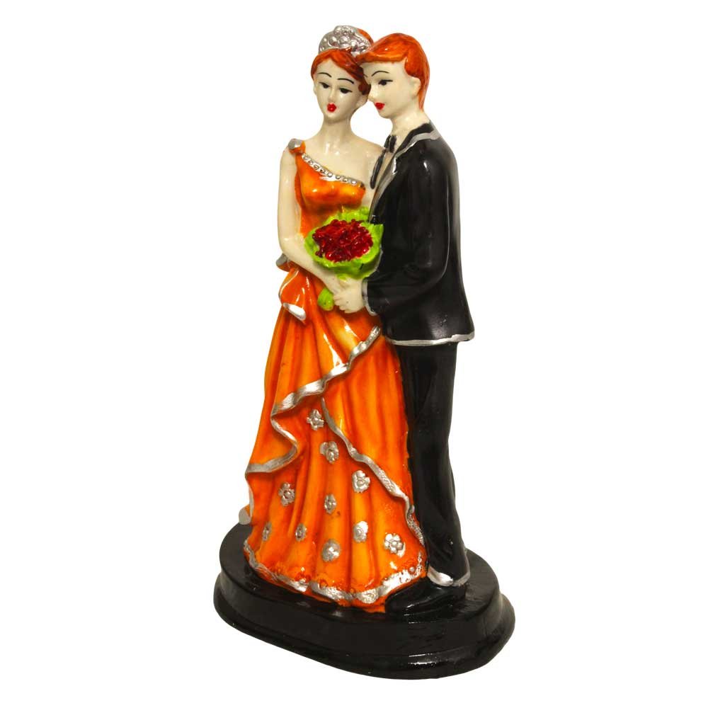 Decoratvice Couple Statue 8 Inch ( 20.5 cm )