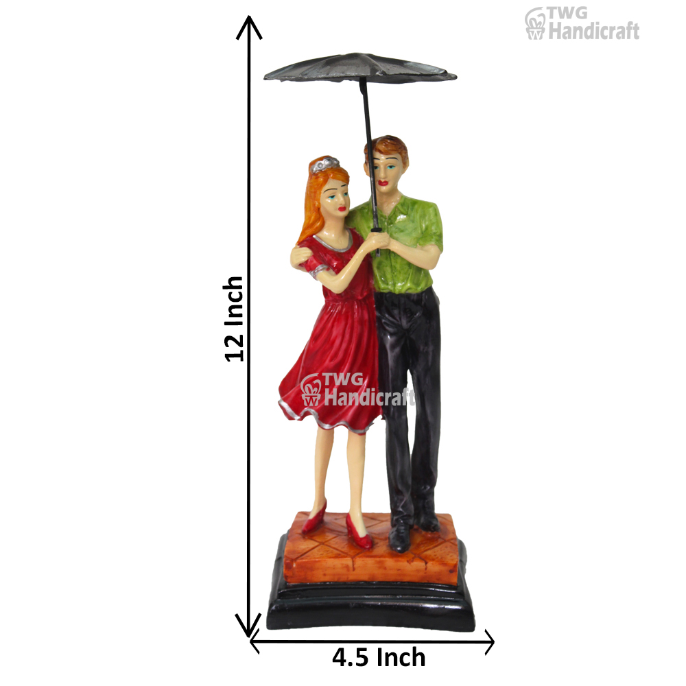 Exporters of Couple Statue | Umbrella Couple Statue Factory