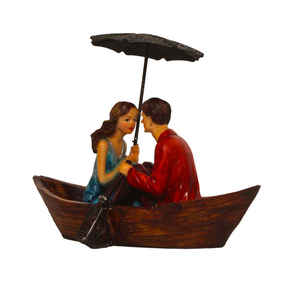 Boat Couple Statue Couple Gift 7 Inch