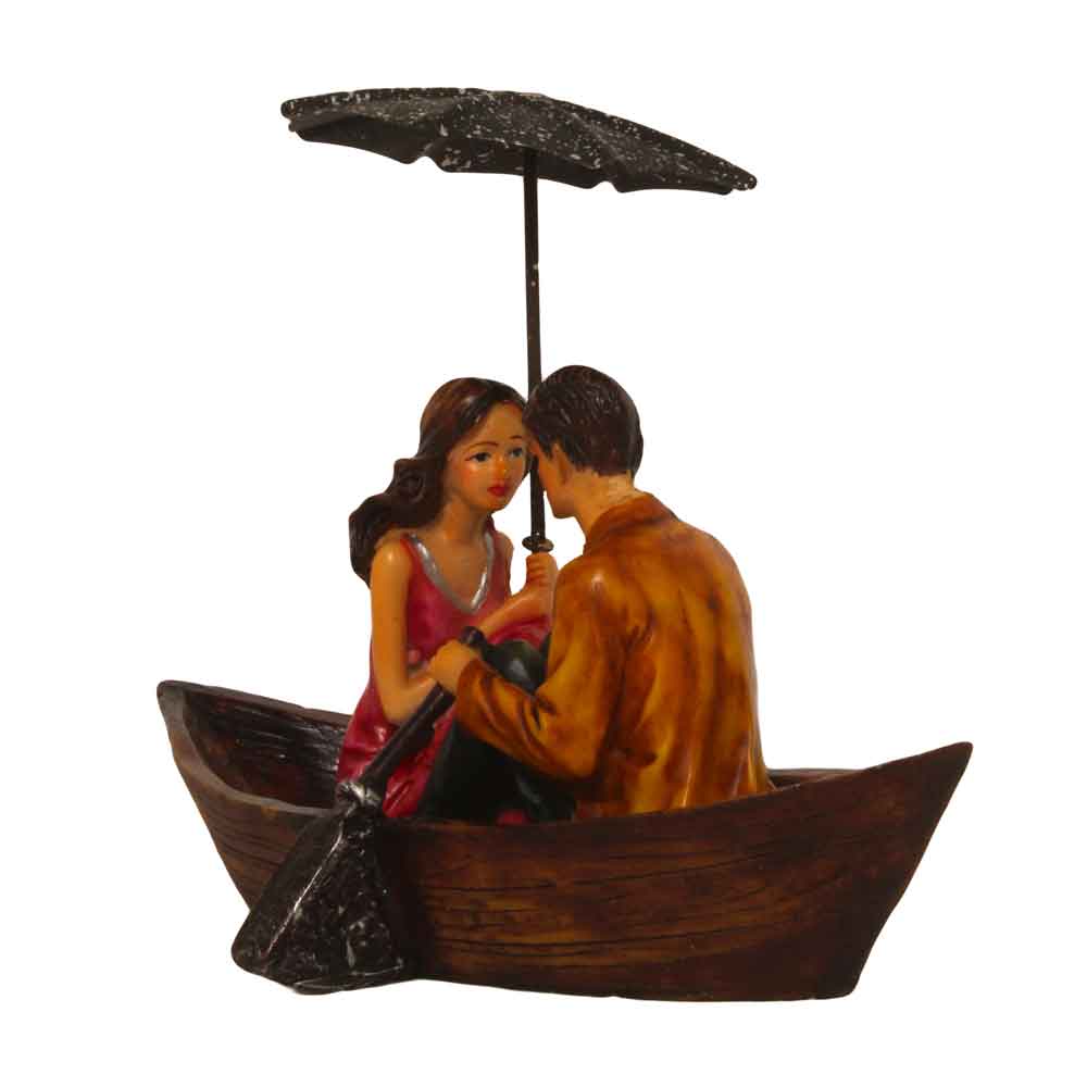 Boat Couple Statue Couple Gift 7 Inch