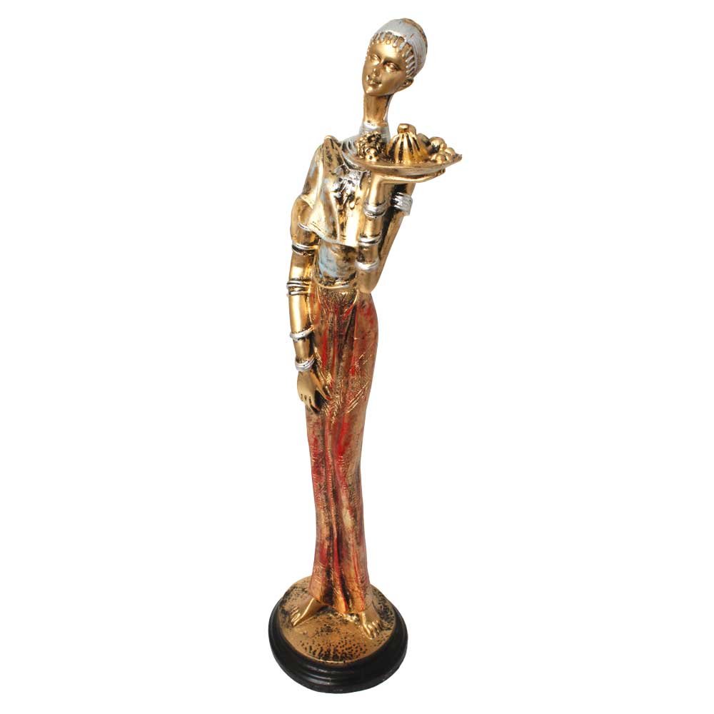 Nigro Lady Home Decor Statue 21 Inch ( 53.5 cm )