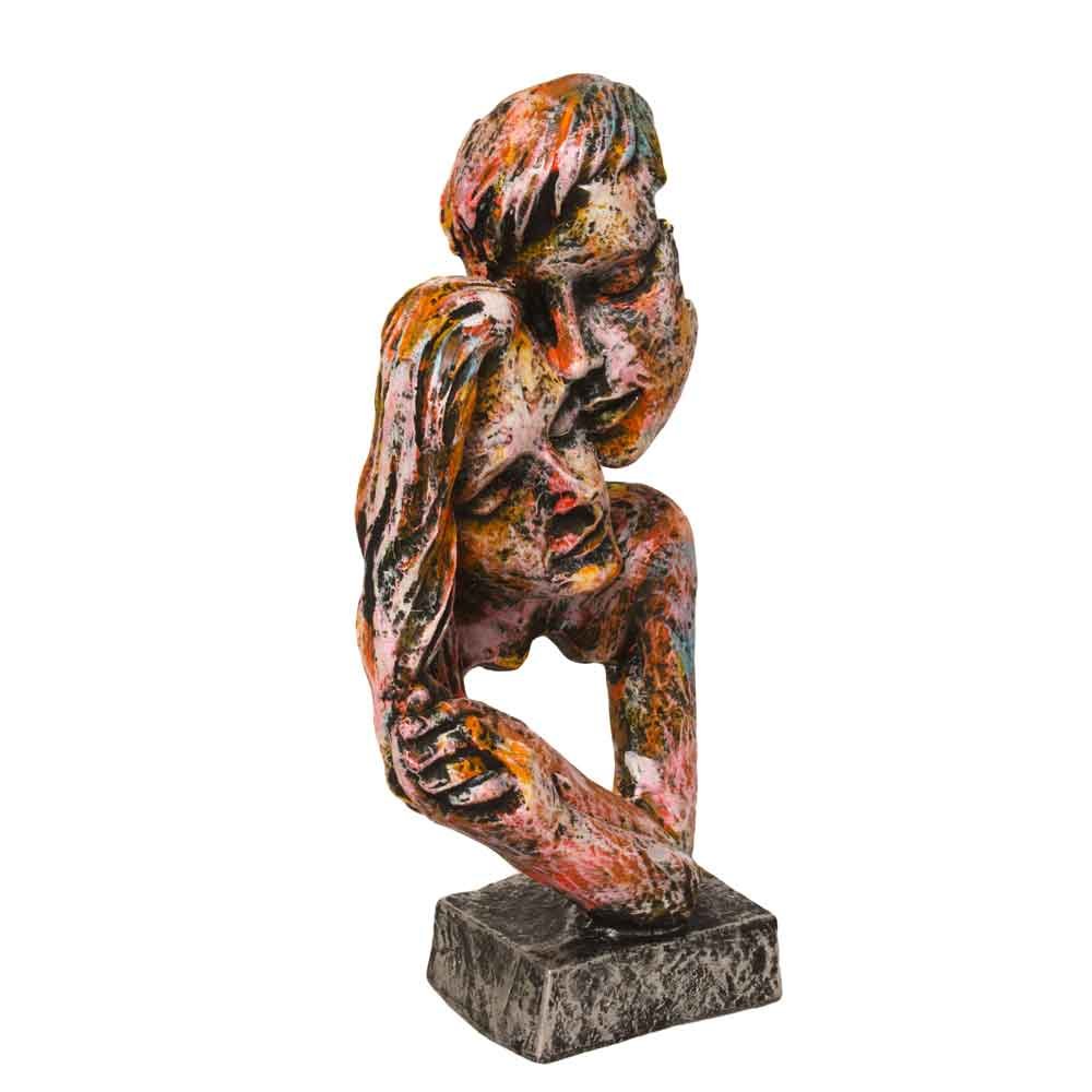 Modern Art Couple Statue 11.25 Inch ( 29 cm )