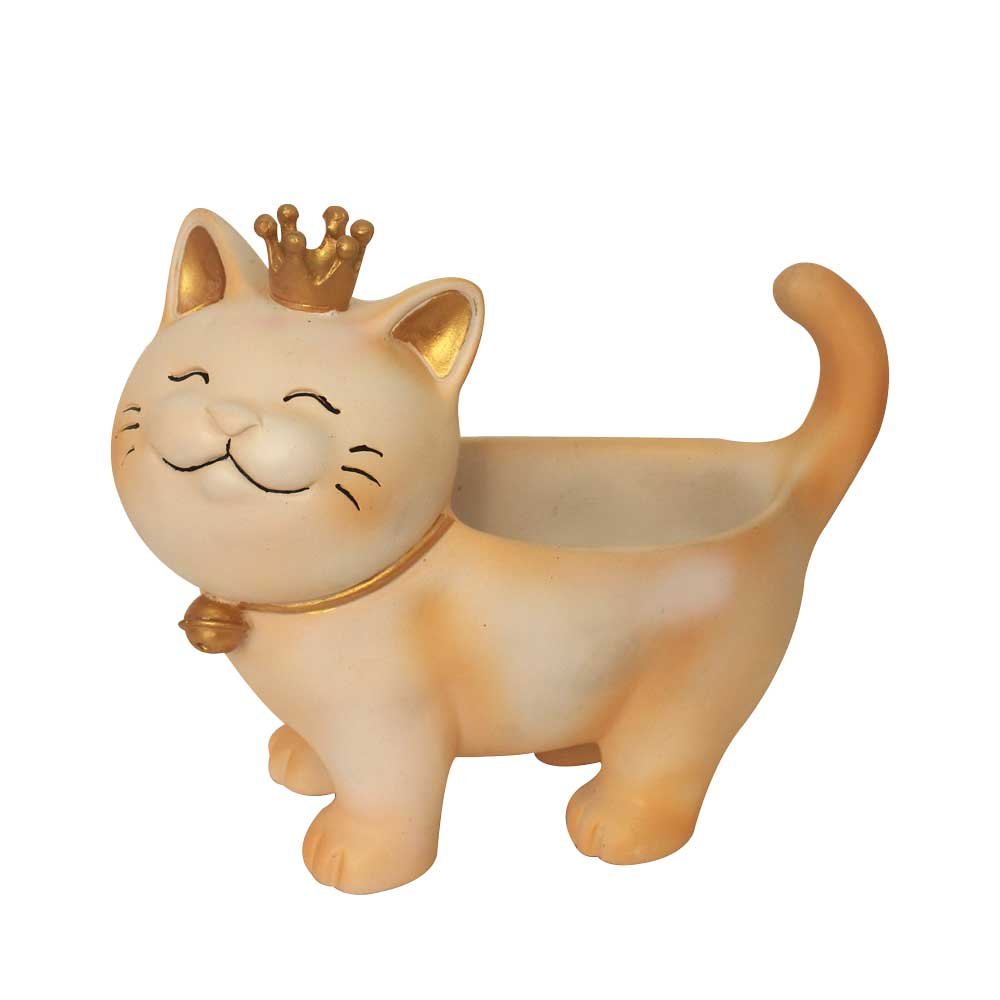 Home Decor Taj Cat Showpiece 8 Inch ( 20.5 cm )