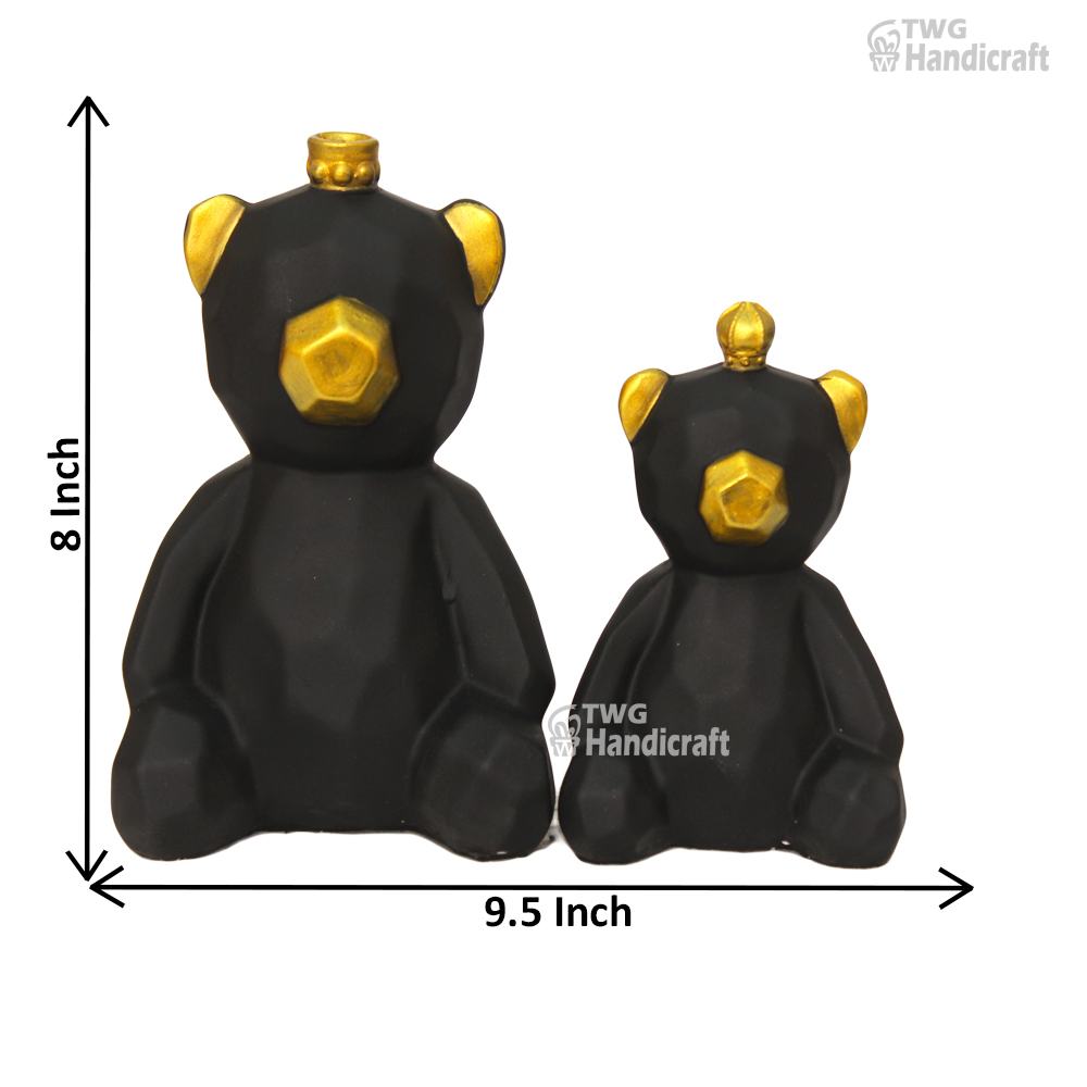 Bear Showpiece Statue Manufacturers in India | Panda Figurine Factory