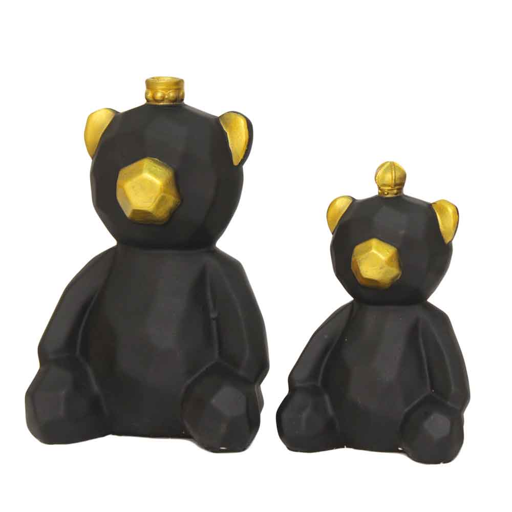 Bear Pair Statue Showpiece 8 Inch