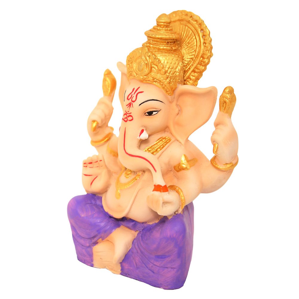 Handicraft Lord Ganesha Murti 6 Inch ( 15.5 cm )