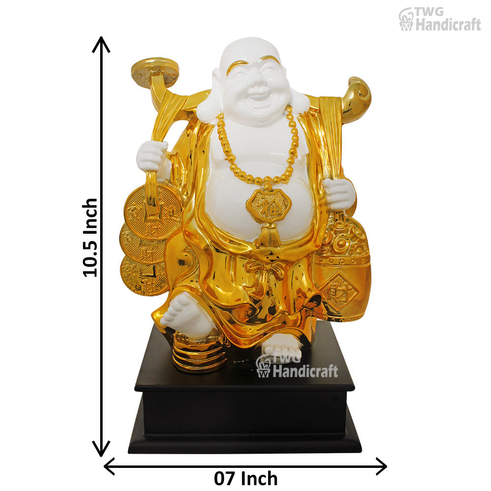 Manufacturer of Laughing Buddha Statue | Gold Plated Laughing Buddha S