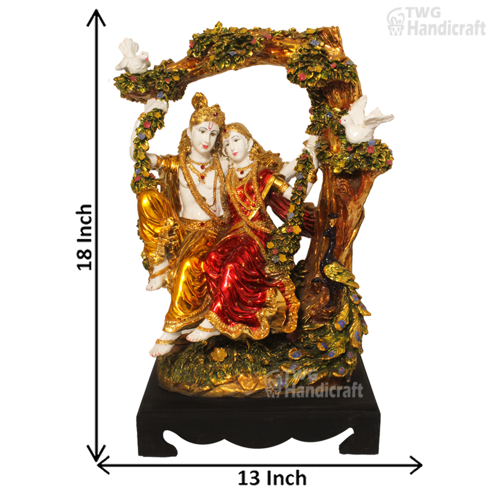 Gold Plated Radha Krishna Statue Manufacturers in Delhi Wanted Dealers