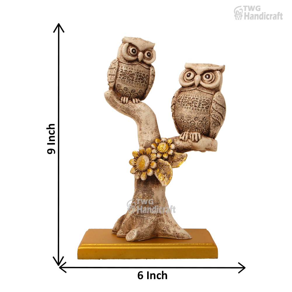 Birds Sparrow Statue Wholesale Supplier in India | Owl Statue Figurine Factory Price