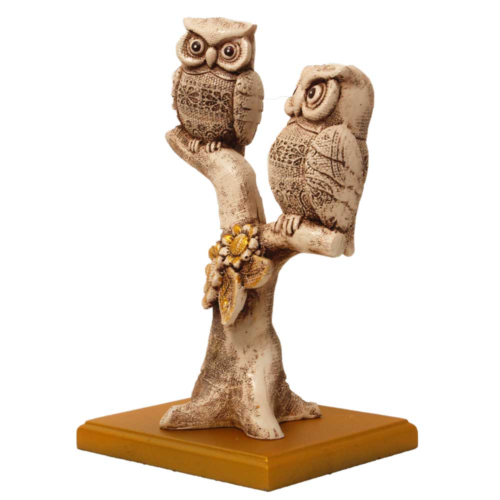 Owl Statue Figurine 9 Inch