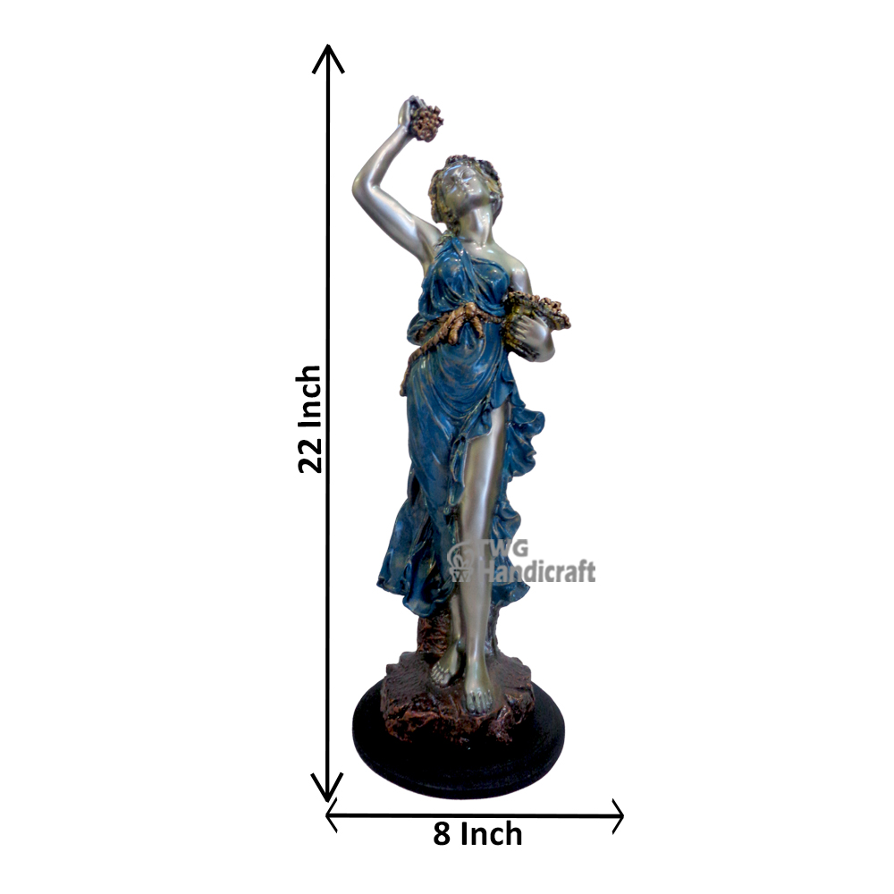 Decorative Lady Handicraft Statue Statue Wholesale Supplier in India