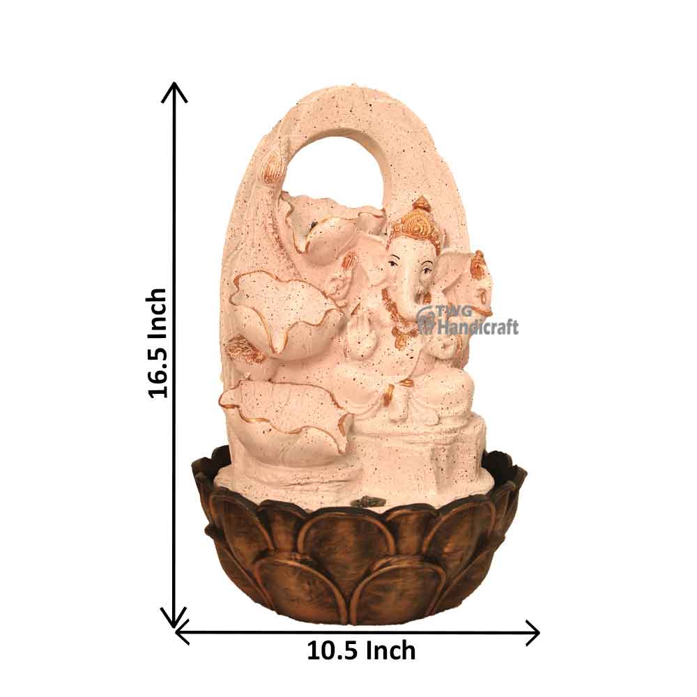 Ganesha Indoor Water Fountain Manufacturers in India Modern Art Table Top Fountain