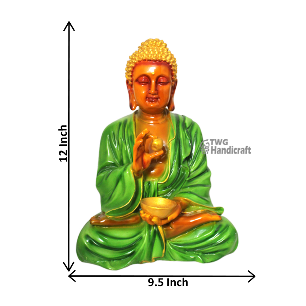 Polyresin Buddha Statue Wholesale Supplier in India Religious Idols Hu