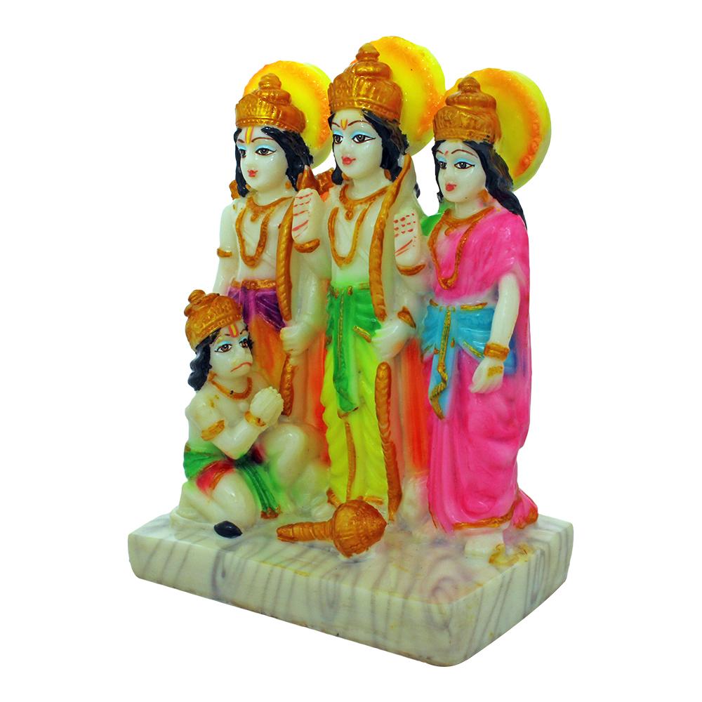 Religious Ram Darbar Statue 6 Inch