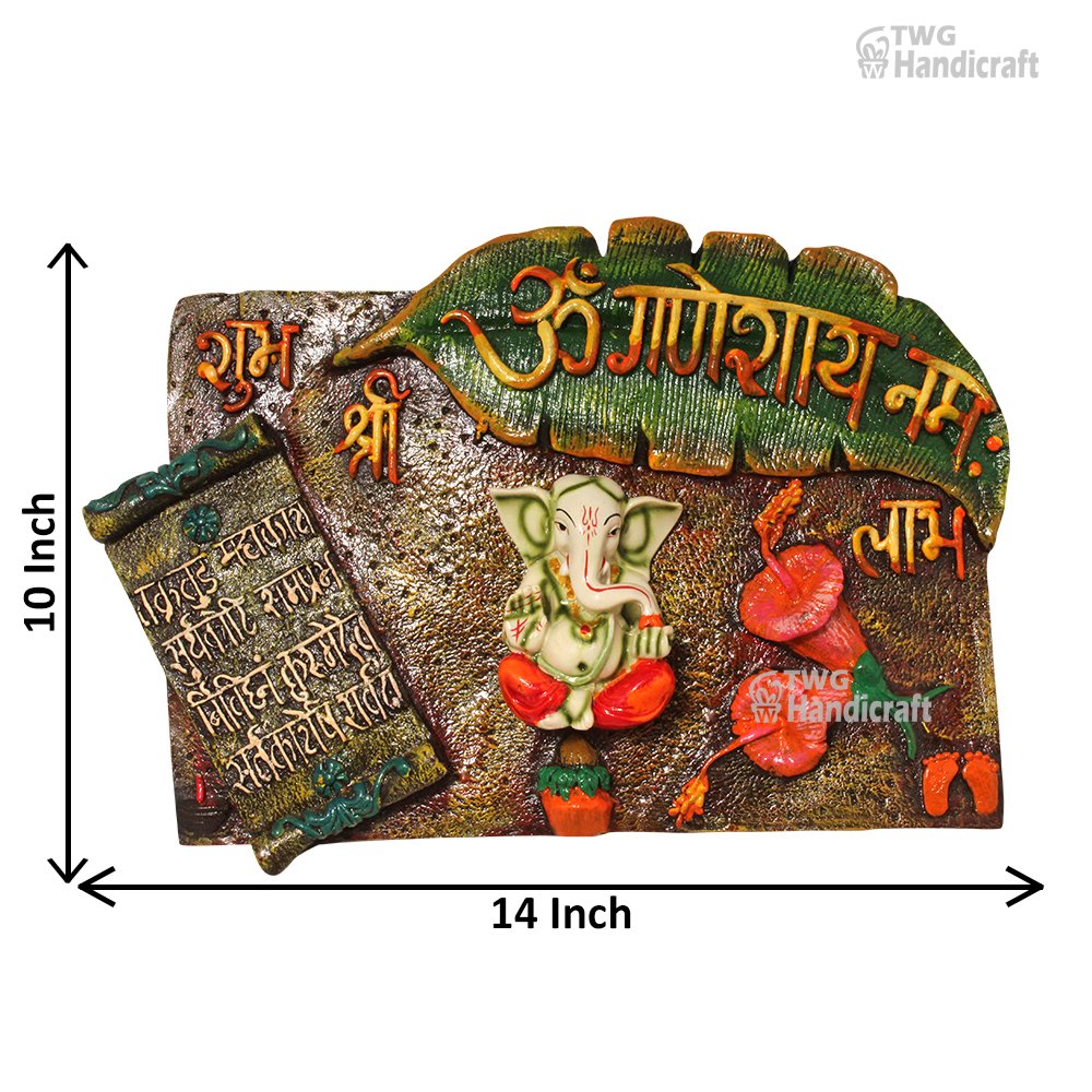 Wall Decor Showpieces Suppliers in Delhi Ganesha Polyresin Sculptures Factory