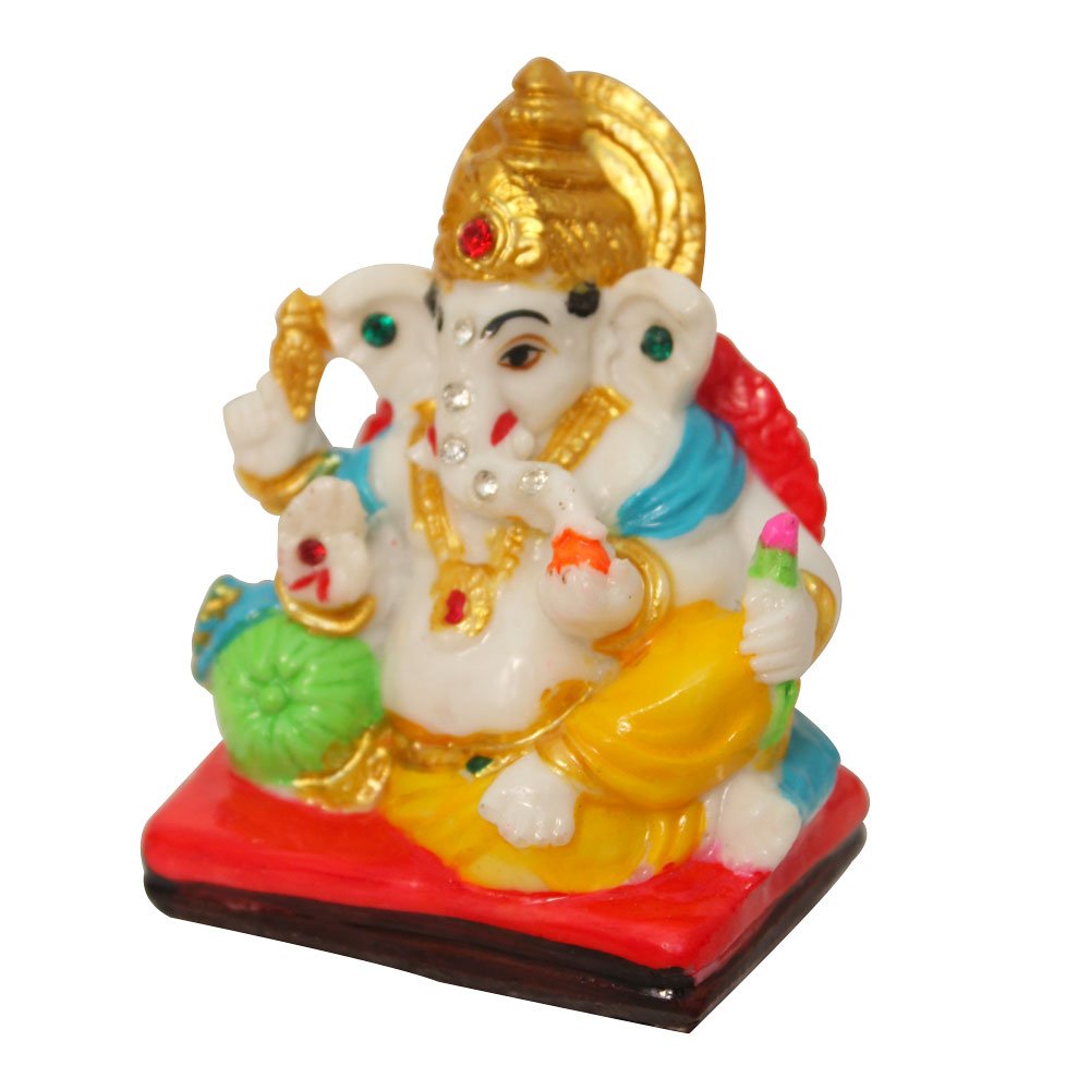 Car Dashboard Ganesha Statue 3.5 Inch ( 9 cm )