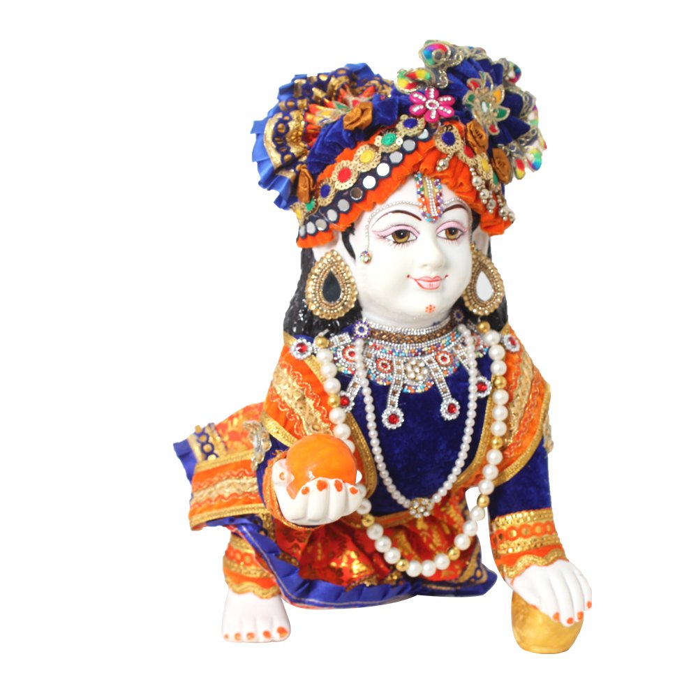 Wedding Return Gift Laddo Gopal Krishna Statue 18 Inch ( 47 cm )