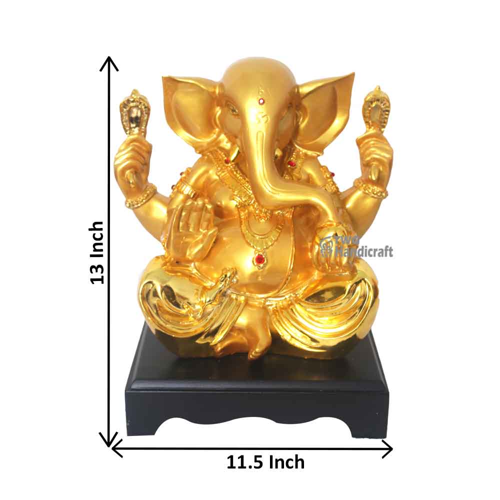 Gold Plated Ganesh Statue Suppliers in Delhi Corporate Gift items for Diwali