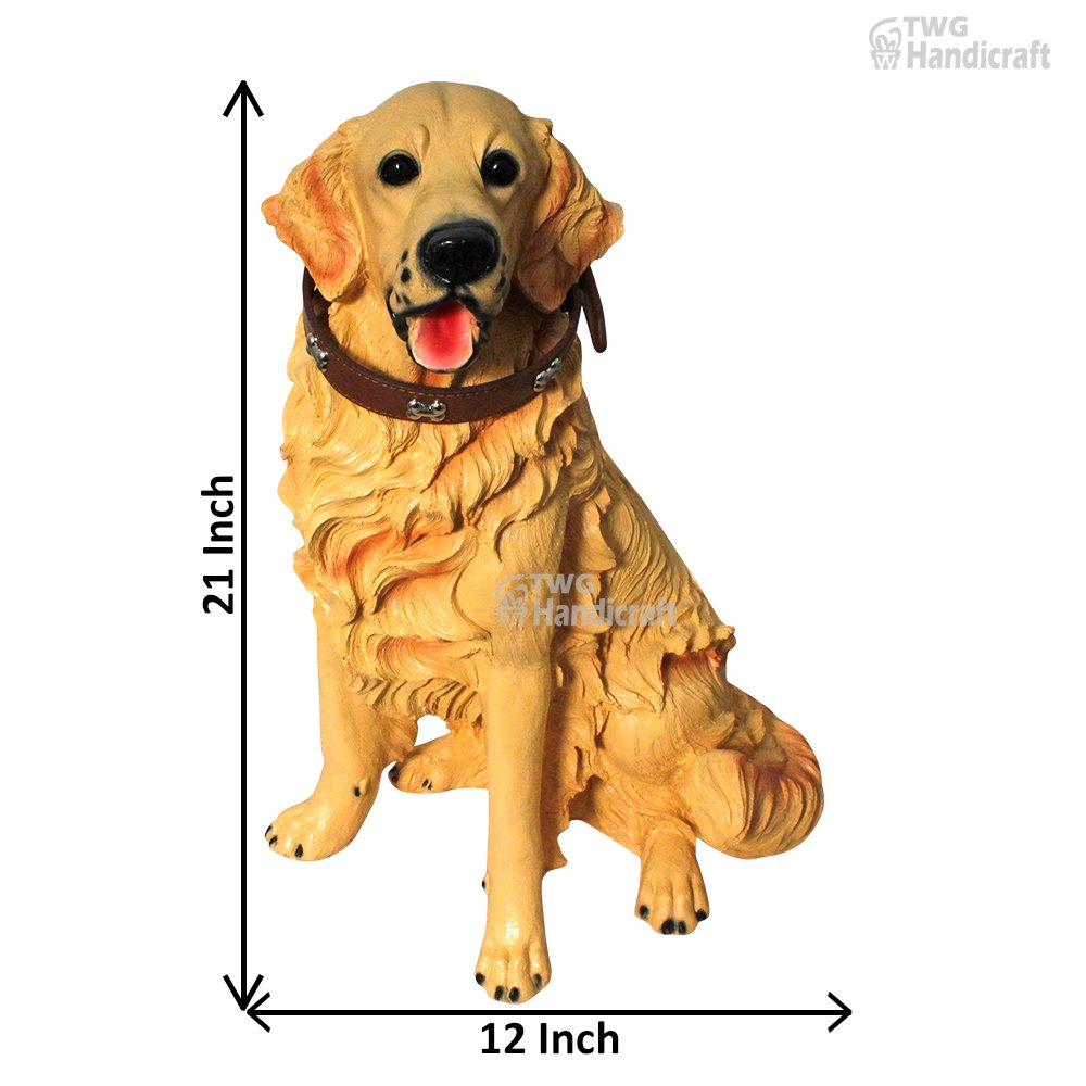 Dog Figurine Statue Wholesale Supplier in India | Animal Showpiece Fac