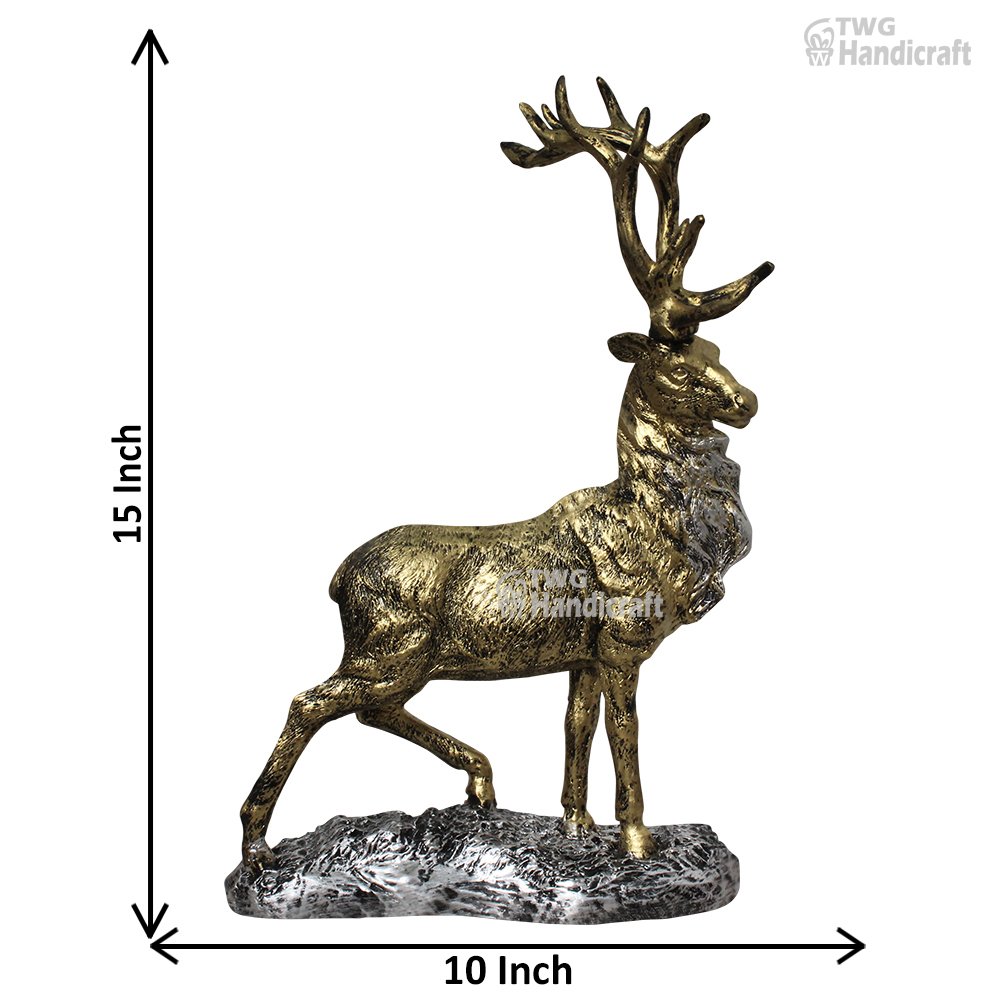 Manufacturer of Deer Statue Figurine |Hiran Sculpture Factory Rate