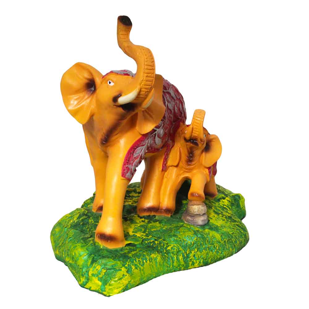 Elephant Statue Handicraft Figurine 9 Inch