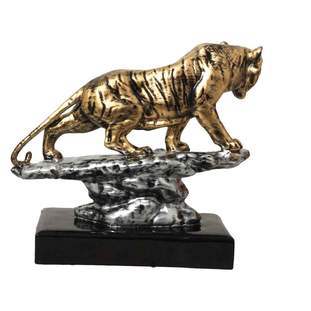 Tiger Statue Handicraft Sculpture 9 Inch