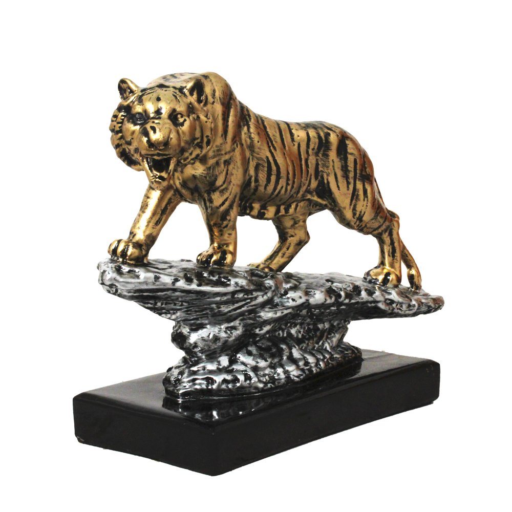 Tiger Statue Decorative Showpiece 10 Inch ( 25.5 cm )