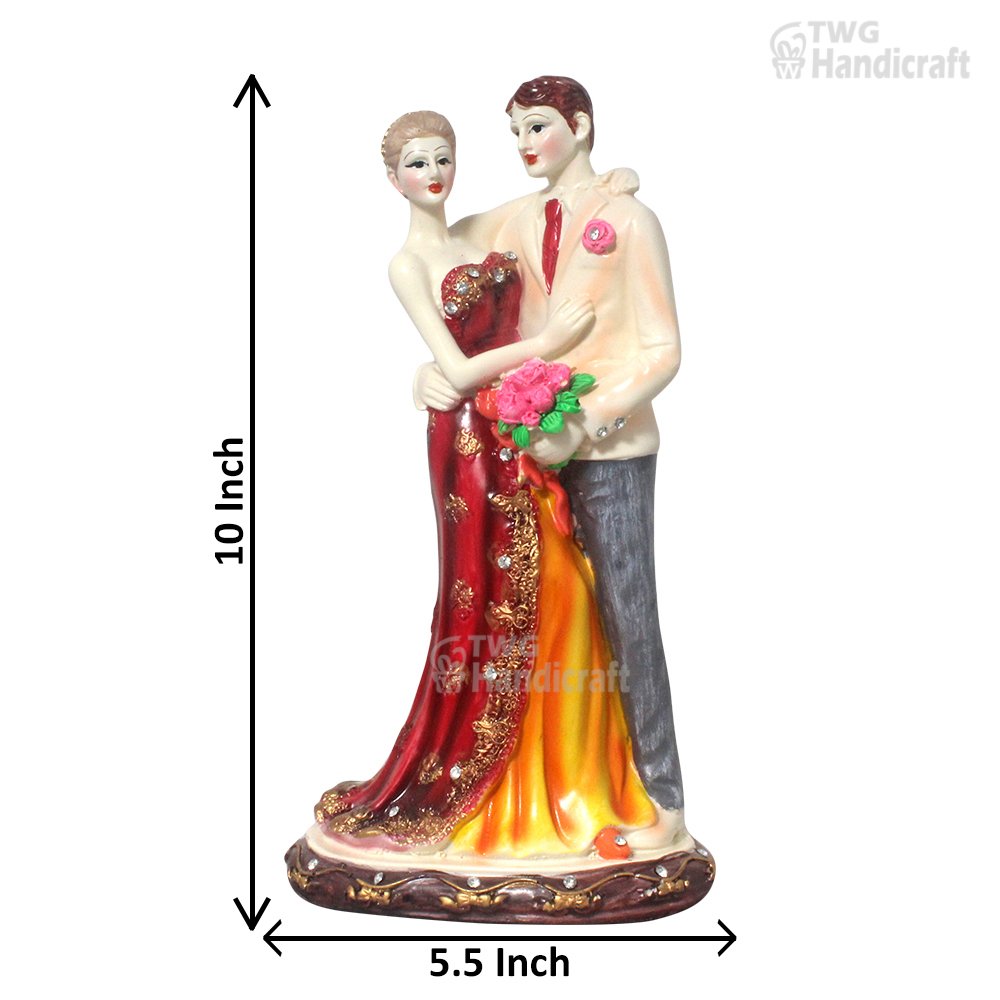 Polyresin Couple Figurine Statue Manufacturers in Delhi New Models Fac