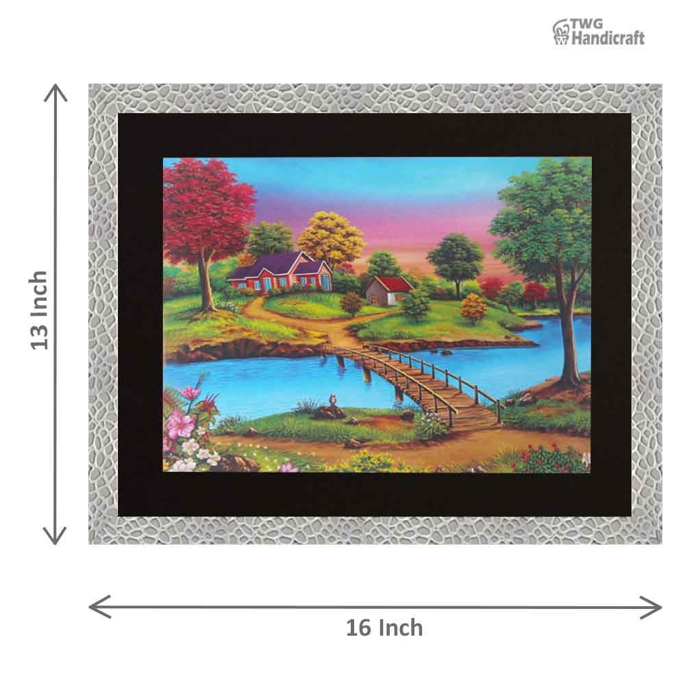 Nature Paintings Manufacturers in India Wallpaper with Frames