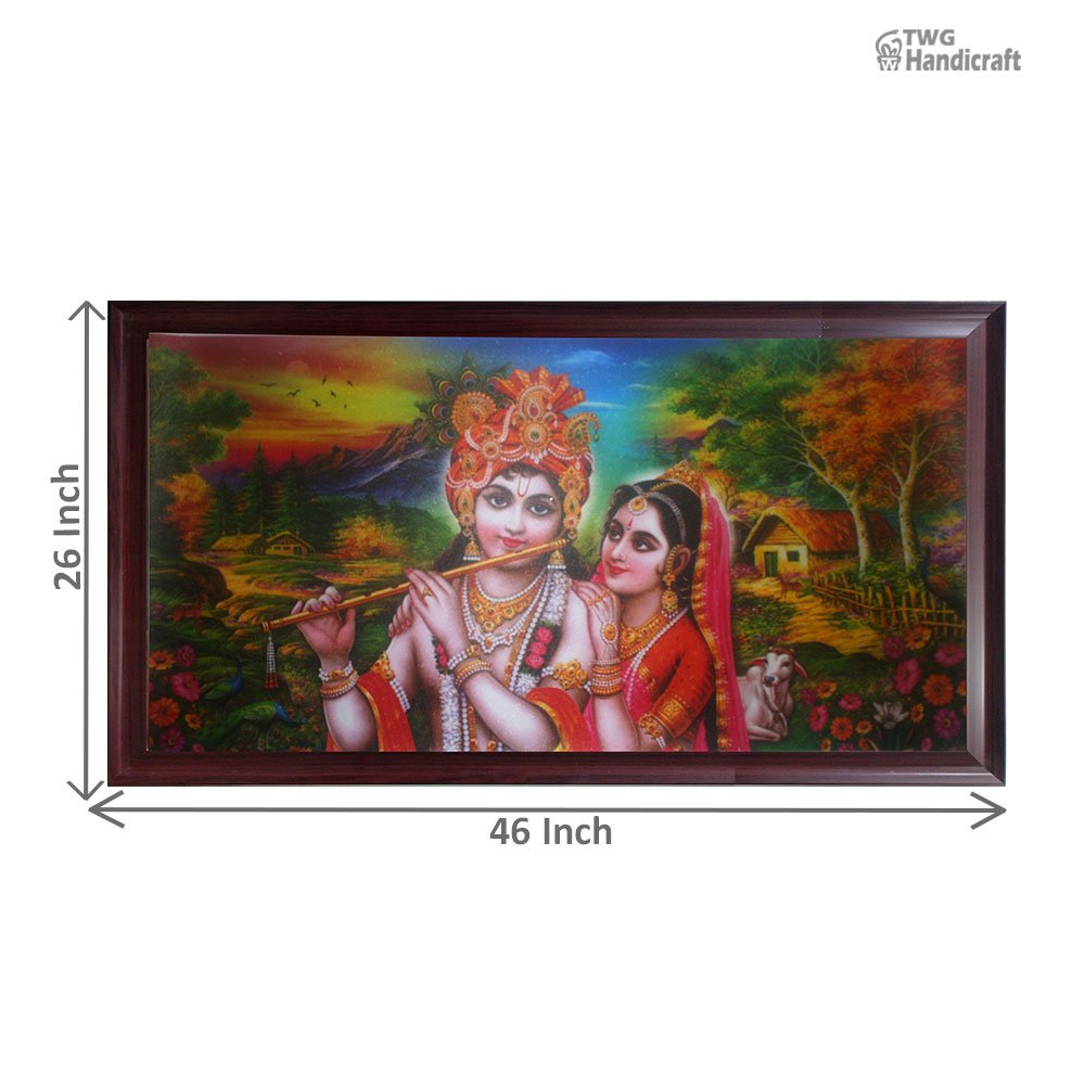 Radha Krishna Painting Manufacturers in Kolkatta | Textured Paintings Buy Onlne