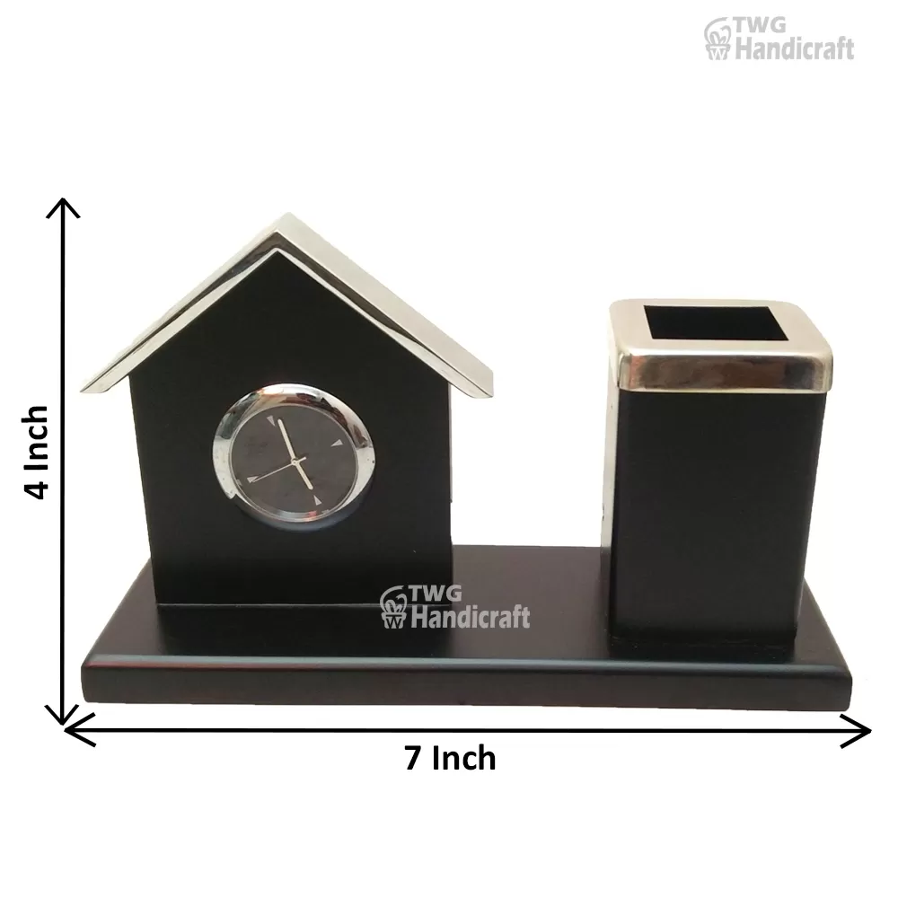 Pen Stand & Table Clock 4 Inch - 28X0037S000XHET