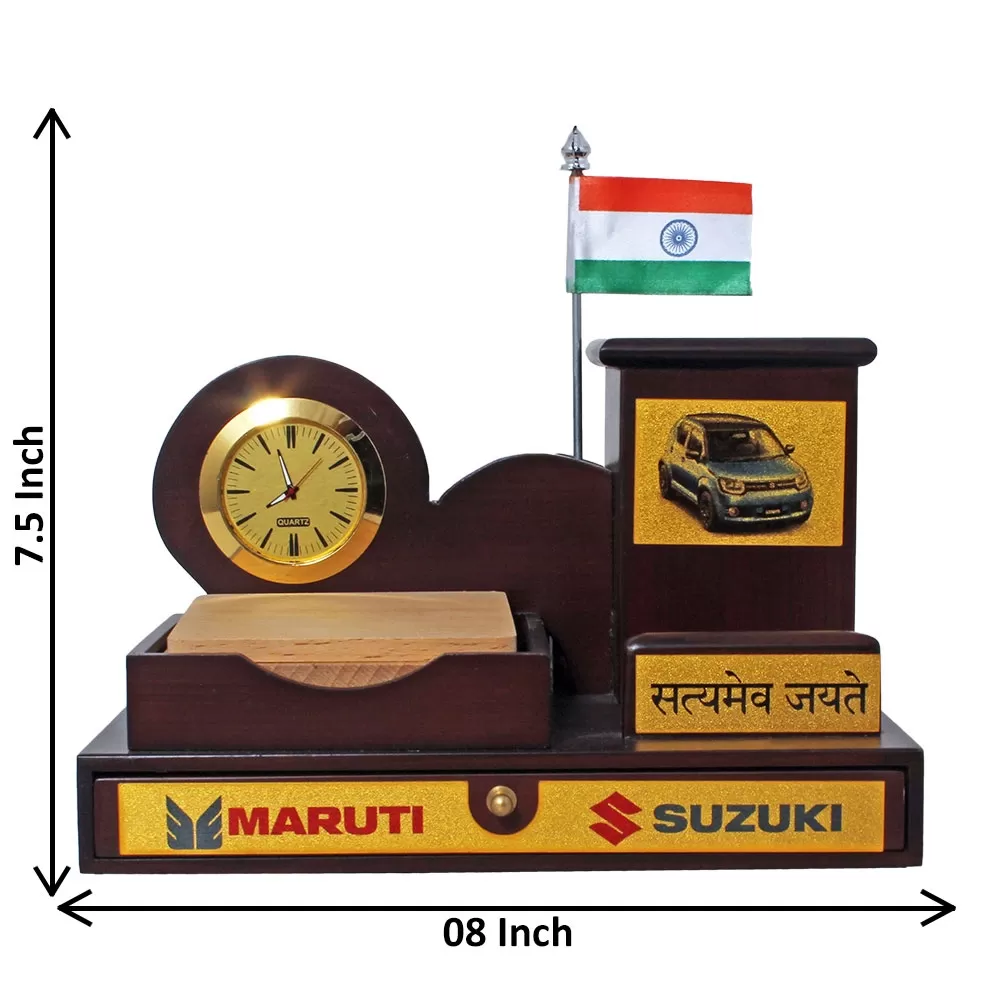 Wooden Pen Stand 7.5 Inch - 35X0225A000XETA